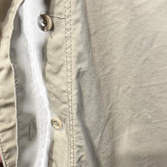 🟣Celebrity Pink Khaki Button-Down Romper – XXL - Picture 4 of 7